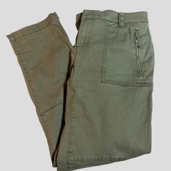 𝅺Tommy Hilfiger Sage Crop Pants Size 4 - Picture 1 of 13